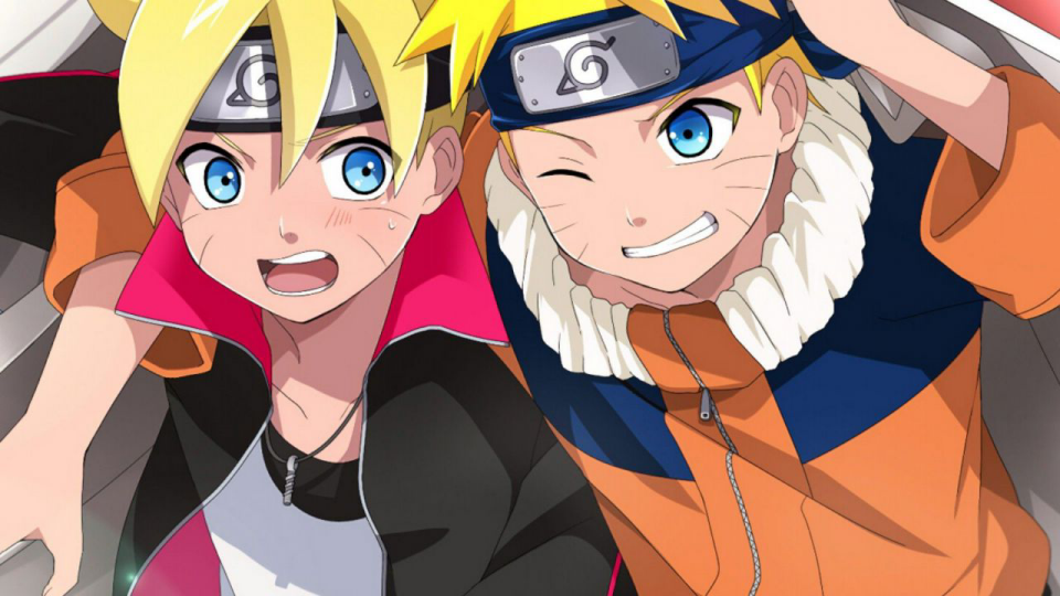 Conmovedor encuentro entre Boruto y Naruto