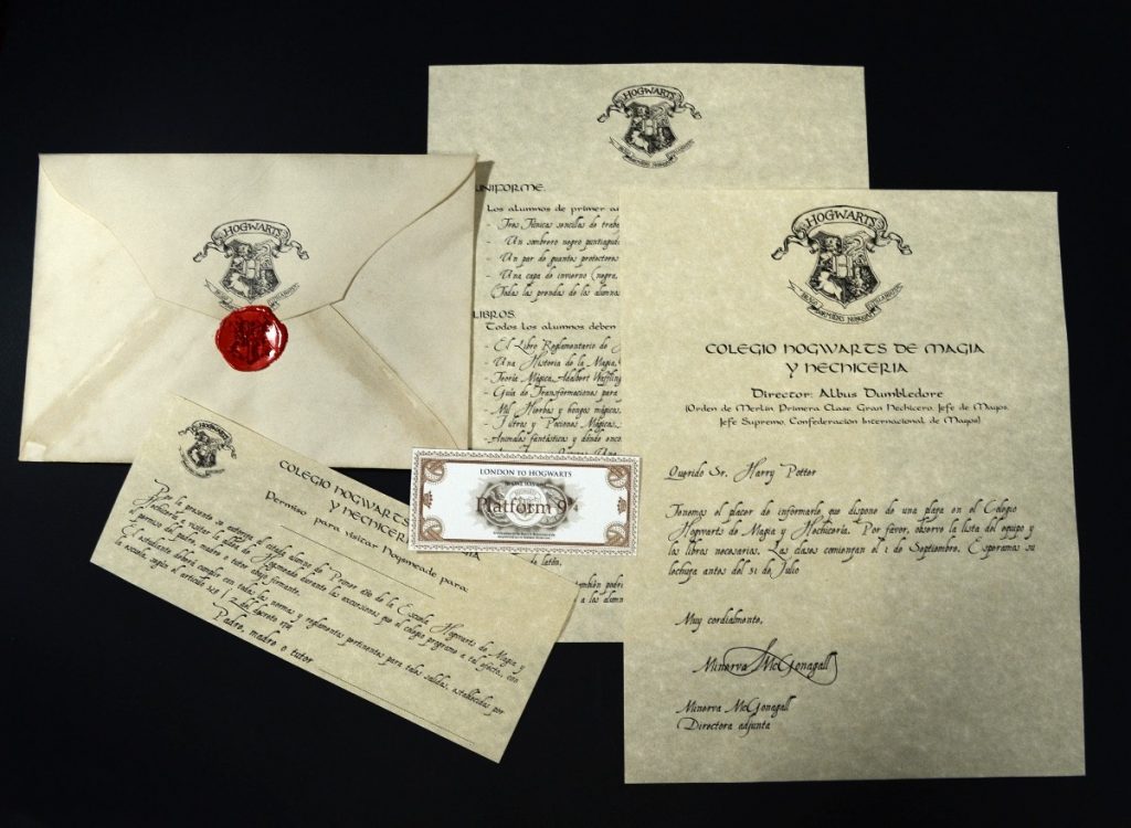 Carta a Hogwarts