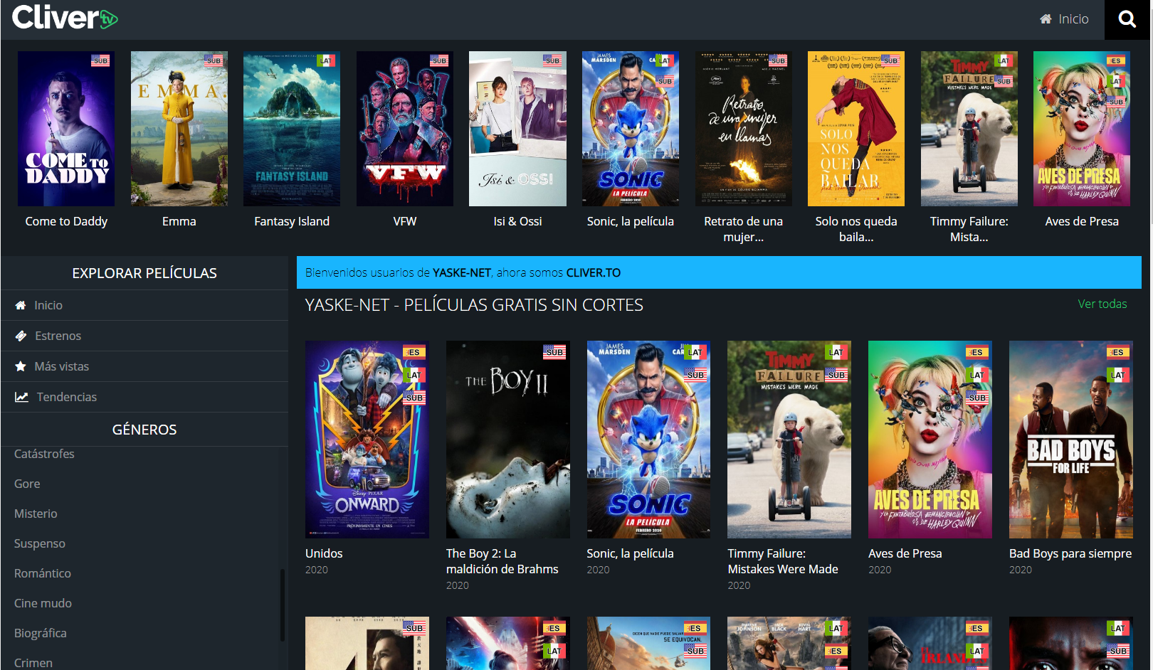 Cliver Tv Películas Y Series Online Gratis En Hd Español