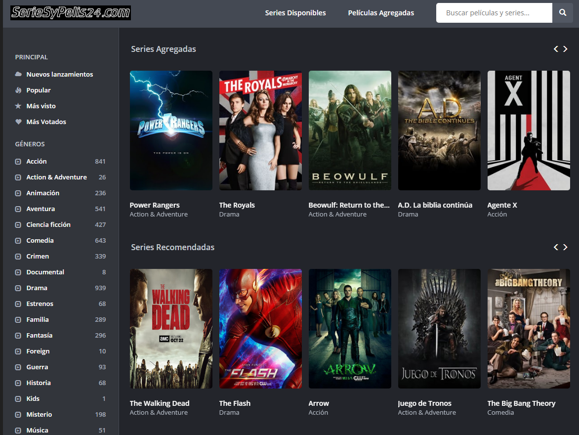Cine Calidad Películas Partidos Series Y Más